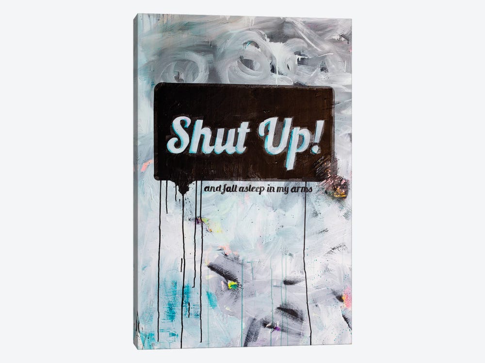 Shut-up by Kent Youngstrom 1-piece Canvas Wall Art