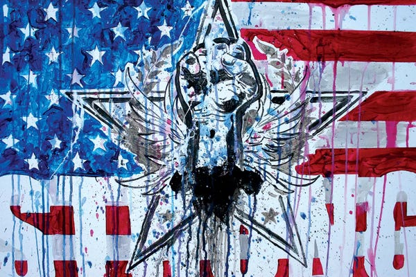 American Flags: Strong by Kent Youngstrom