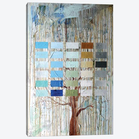 Tree Blocks Canvas Print #KYO141} by Kent Youngstrom Canvas Artwork