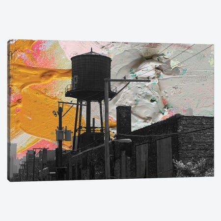 Water Tower Canvas Print #KYO148} by Kent Youngstrom Canvas Artwork