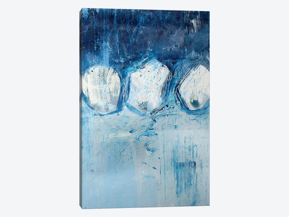 White Circles by Kent Youngstrom 1-piece Canvas Print