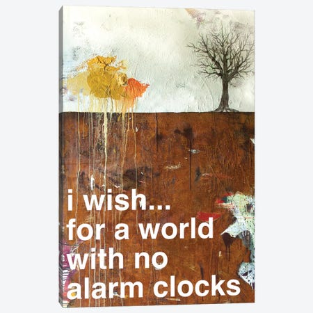 No Alarm Clocks I Canvas Print #KYO161} by Kent Youngstrom Canvas Artwork