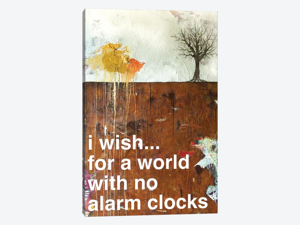 No Alarm Clocks I by Kent Youngstrom 1-piece Canvas Print