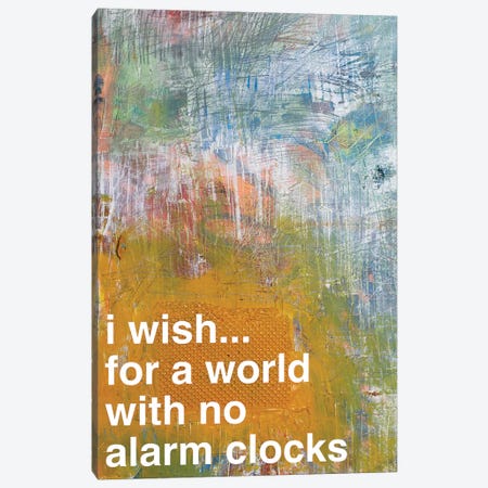 No Alarm Clocks II Canvas Print #KYO162} by Kent Youngstrom Canvas Artwork