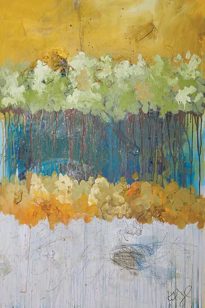 Blue: Dimensional Trees I by Kent Youngstrom