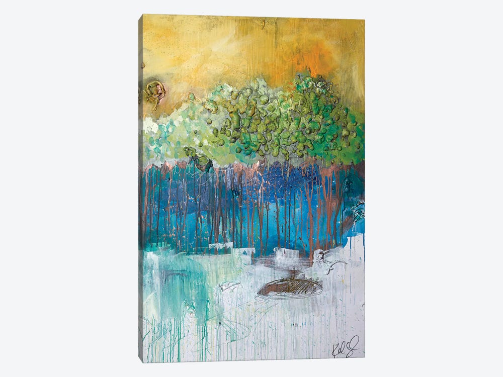 Dimensional Trees II by Kent Youngstrom 1-piece Canvas Wall Art
