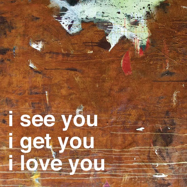 Romantic Bedroom (Love): I See…Get…Love You In Rust by Kent Youngstrom