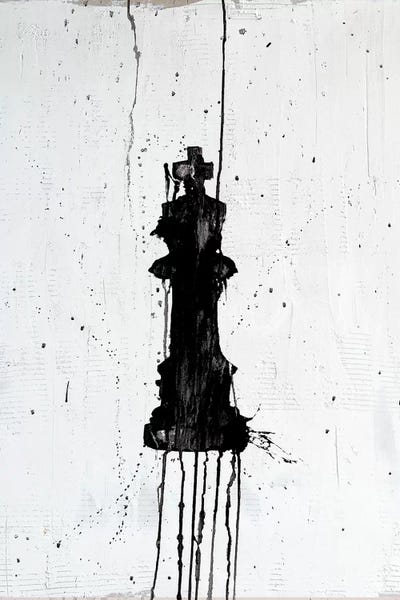 Large Abstract Art - Canvas Prints: King by Kent Youngstrom