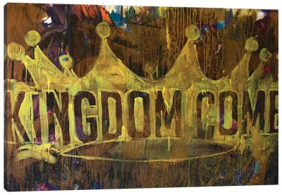 Kingdom Crown Canvas Art Print - Christian Art