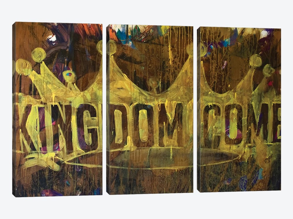 Kingdom Crown by Kent Youngstrom 3-piece Canvas Art Print