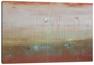 Copper Waves Cresting Canvas Art Print - Tempered Tastes