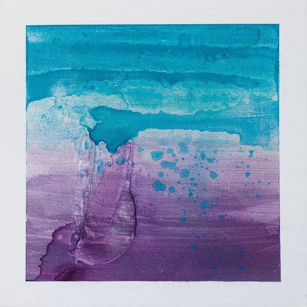 Kent Youngstrom: Purple Sunset III by Kent Youngstrom