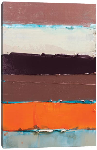 Orange Is The New Stripe II Canvas Art Print - Kent Youngstrom