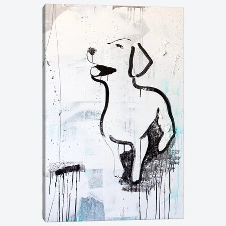 Puppy Love Canvas Print #KYO276} by Kent Youngstrom Art Print