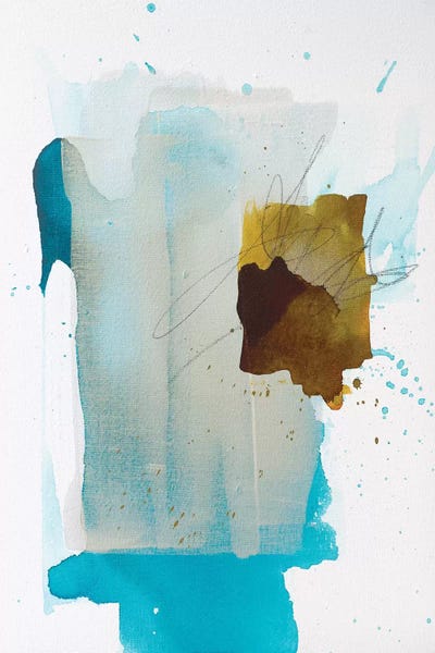 Minimalist Paintings: Rust Drops by Kent Youngstrom