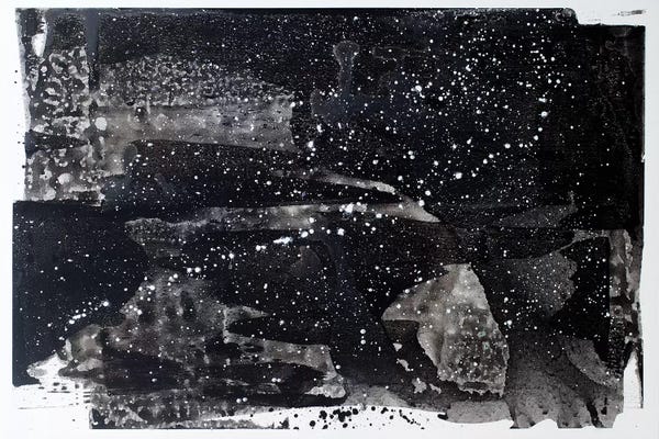 Black & White: Starry Night by Kent Youngstrom