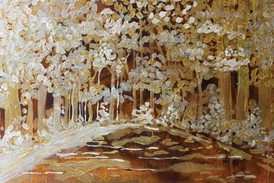 Trees by Kent Youngstrom framed canvas print