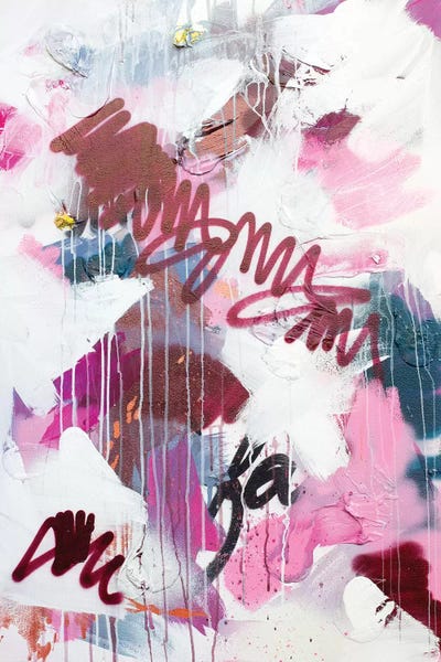 Pink Combustion by Kent Youngstrom framed canvas print