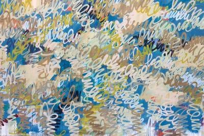 Squiggle Me This by Kent Youngstrom framed canvas print