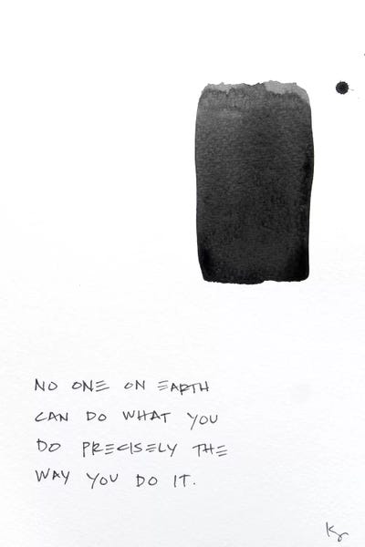 Uniqueness: No One On Earth by Kent Youngstrom