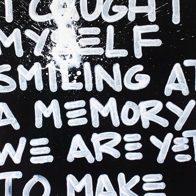 Caught Myself II Black by Kent Youngstrom wall art