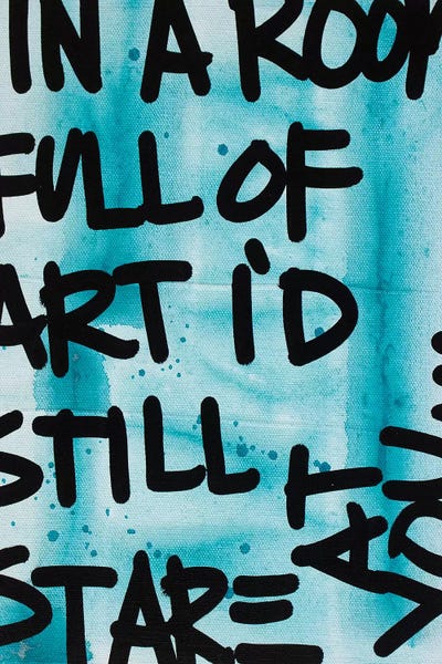 Romantic Bedroom (Love): In A Room Blue by Kent Youngstrom