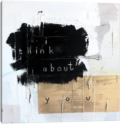 I Think About You Canvas Art Print - Kent Youngstrom