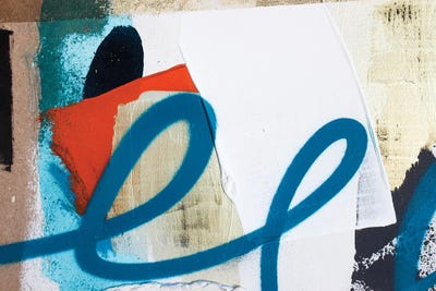 Looped II by Kent Youngstrom framed canvas print