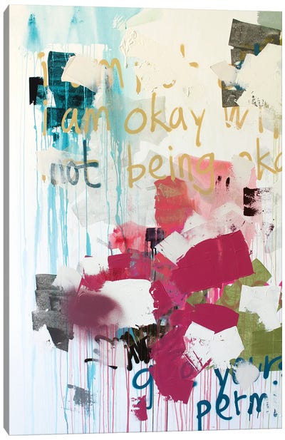 I Am Okay III Canvas Art Print - Kent Youngstrom