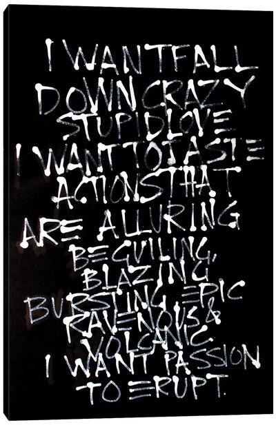 Crazy Love II Canvas Art Print - Kent Youngstrom