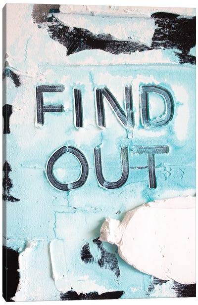 Find Out I Canvas Art Print - Kent Youngstrom