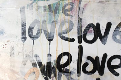 Crazy Love II by Kent Youngstrom framed canvas print