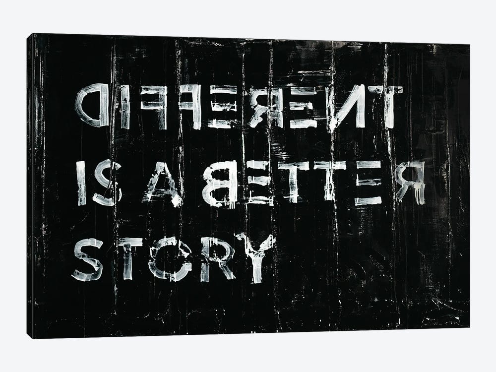 Different Is A Better Story by Kent Youngstrom 1-piece Art Print