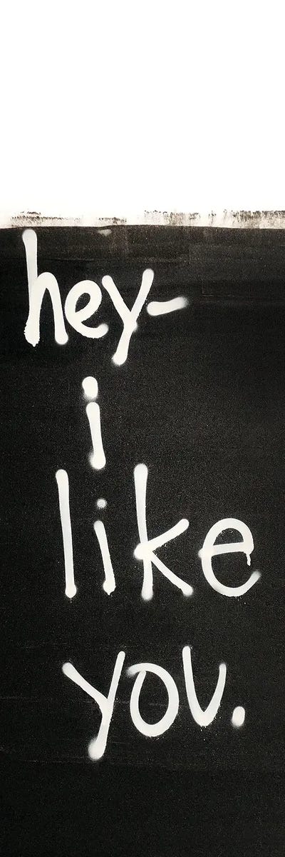 Hey I Like You by Kent Youngstrom framed canvas print