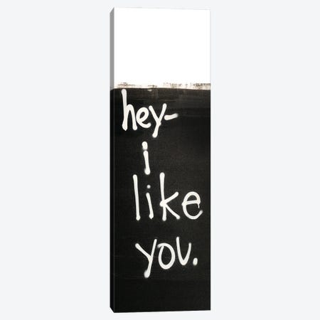 Hey I Like You Canvas Print #KYO436} by Kent Youngstrom Art Print