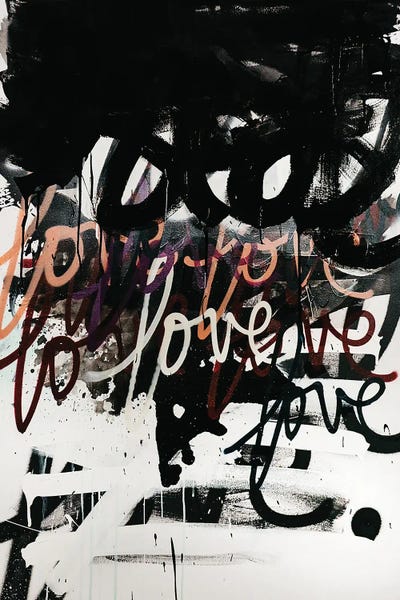 Love Is A Mess by Kent Youngstrom framed canvas print