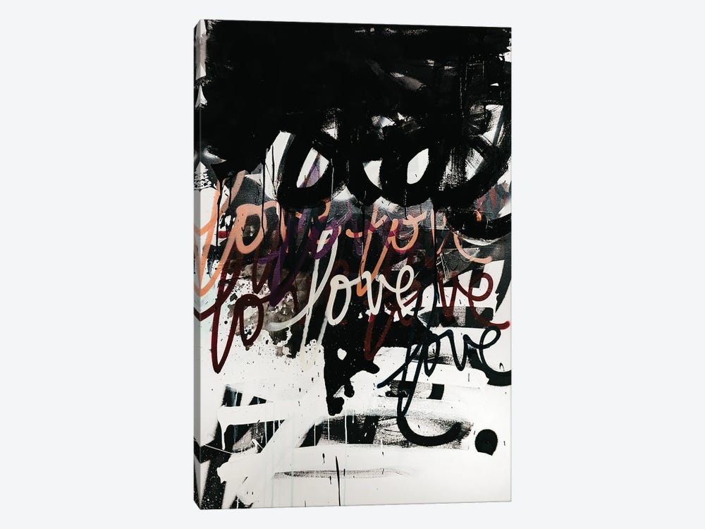 Love Is A Mess by Kent Youngstrom 1-piece Canvas Wall Art