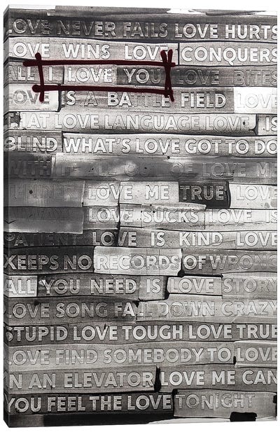 What's Love Got To Do With It Canvas Art Print - Kent Youngstrom