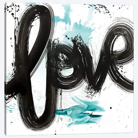 Blue Love Canvas Print #KYO446} by Kent Youngstrom Canvas Art