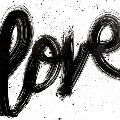 Love Mop by Kent Youngstrom framed canvas print