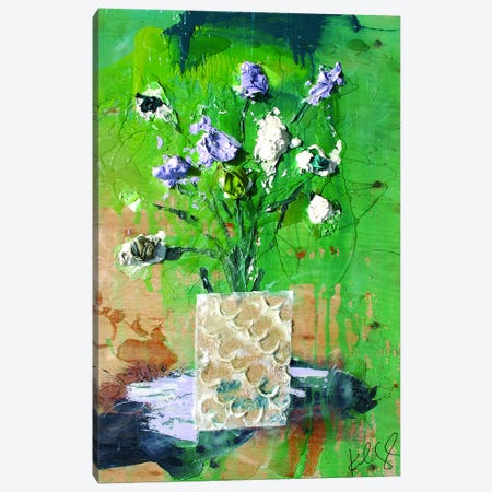 Dim Flowers Canvas Print #KYO44} by Kent Youngstrom Art Print