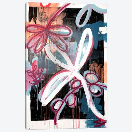Abstract Floral Canvas Print #KYO452} by Kent Youngstrom Canvas Wall Art