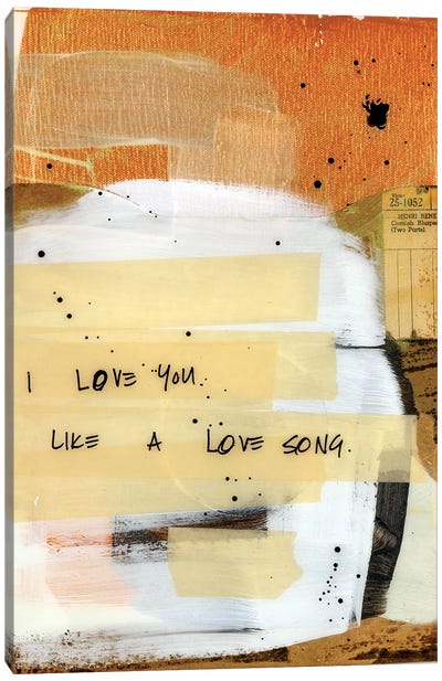 Love Song I Canvas Art Print