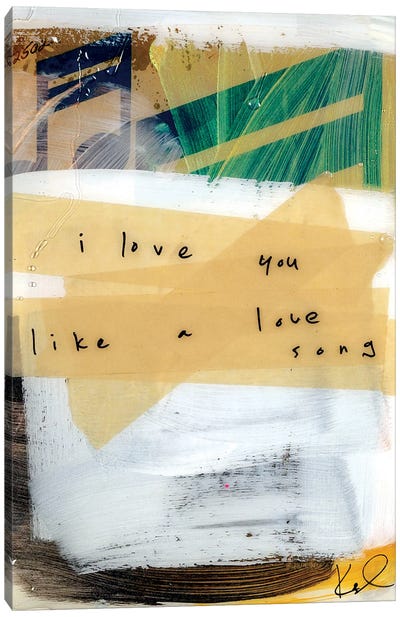 Love Song II Canvas Art Print