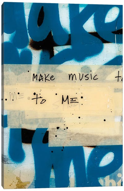 Make Music To Me Canvas Art Print - Kent Youngstrom