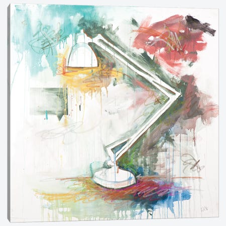 Lamp Canvas Print #KYO64} by Kent Youngstrom Art Print