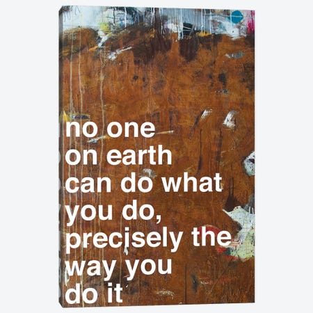 No One I Canvas Print #KYO81} by Kent Youngstrom Canvas Artwork
