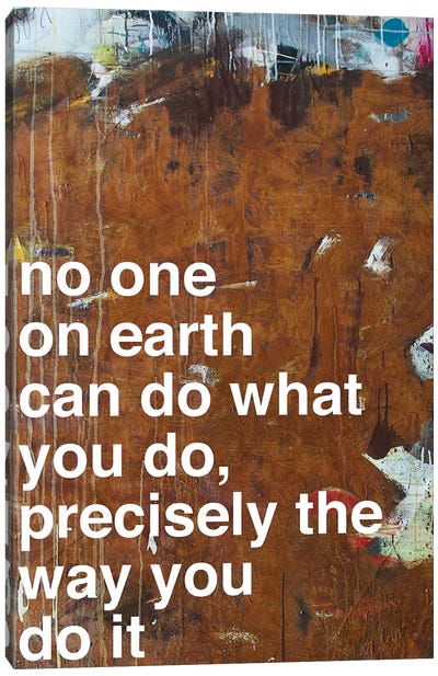 No One I Canvas Art Print - Kent Youngstrom