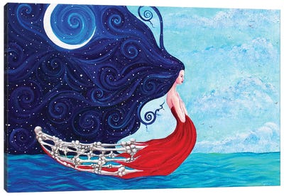 Sail Away Canvas Art Print - Kyra Wilson