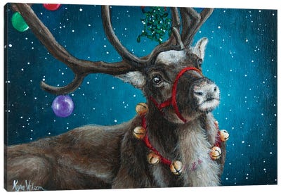 Reindeer I Canvas Art Print - Reindeer Art